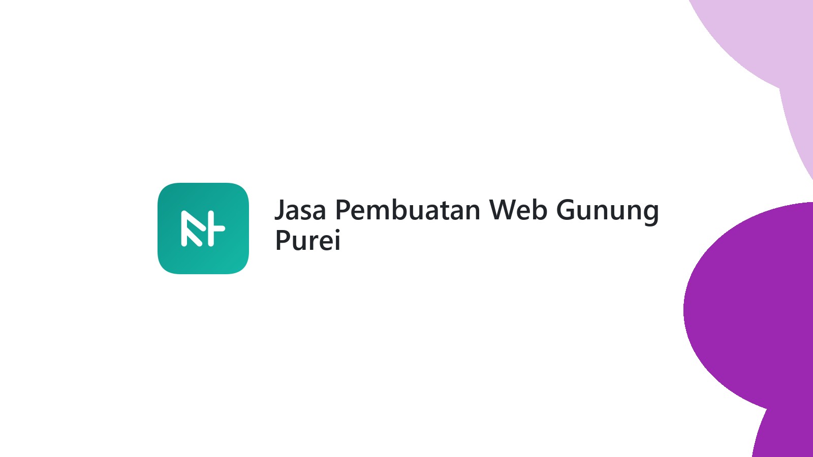 Jasa Pembuatan Web Gunung Purei