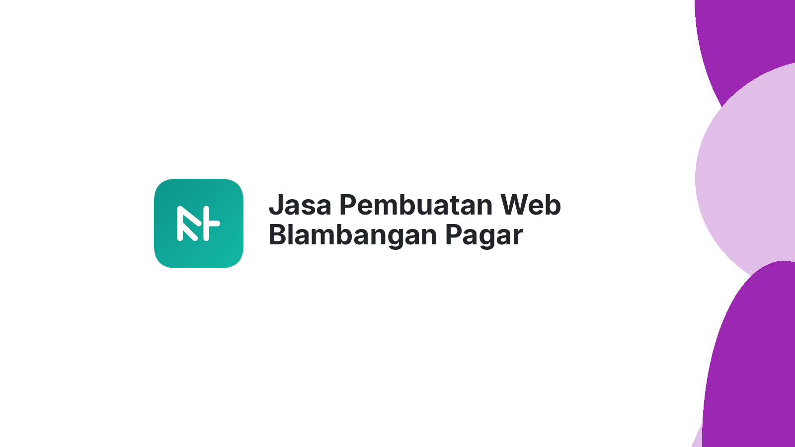 Jasa Pembuatan Web Blambangan Pagar