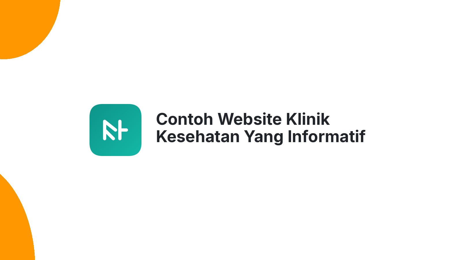 Contoh Website Klinik Kesehatan Yang Informatif