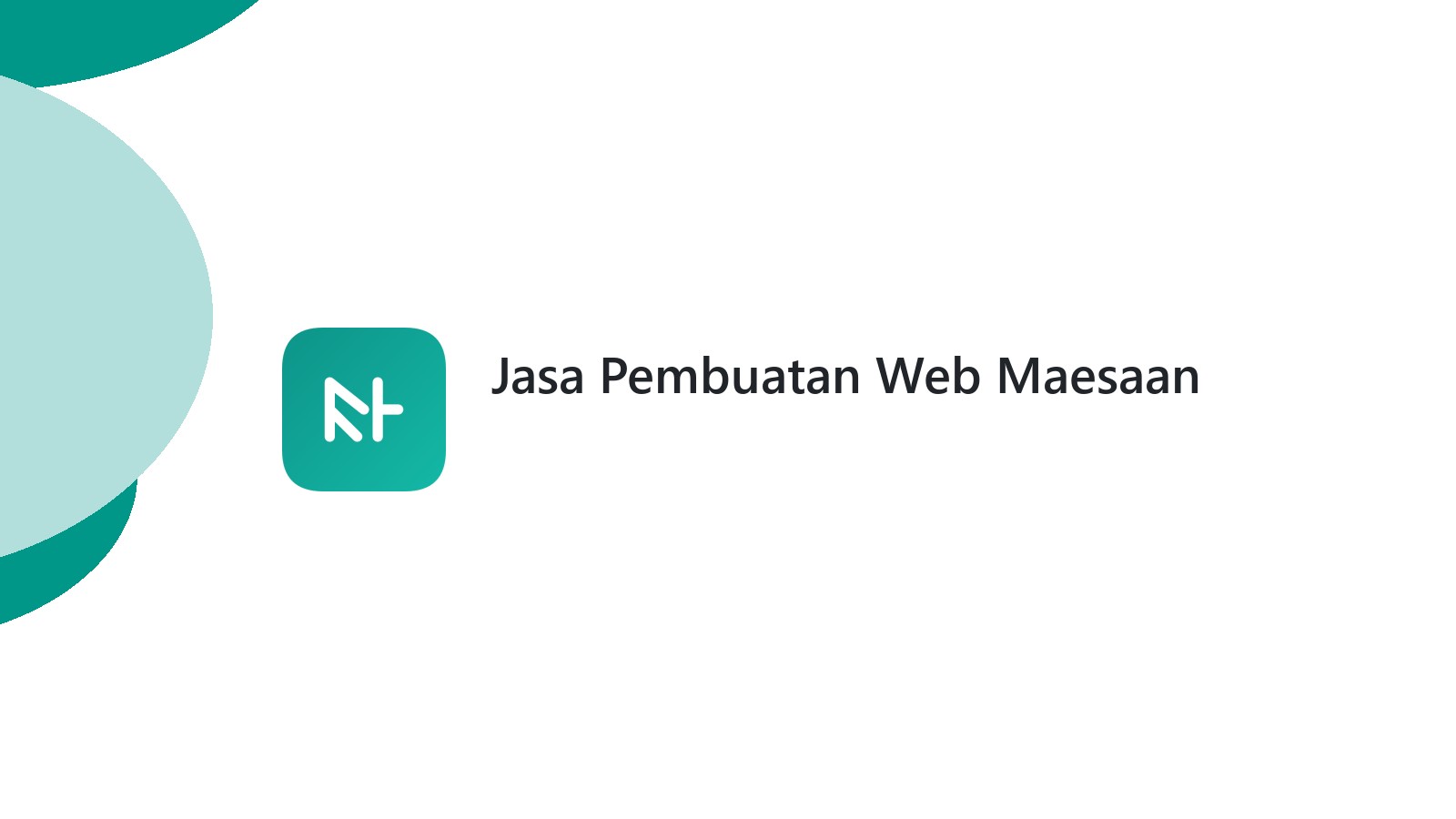 Jasa Pembuatan Web Maesaan