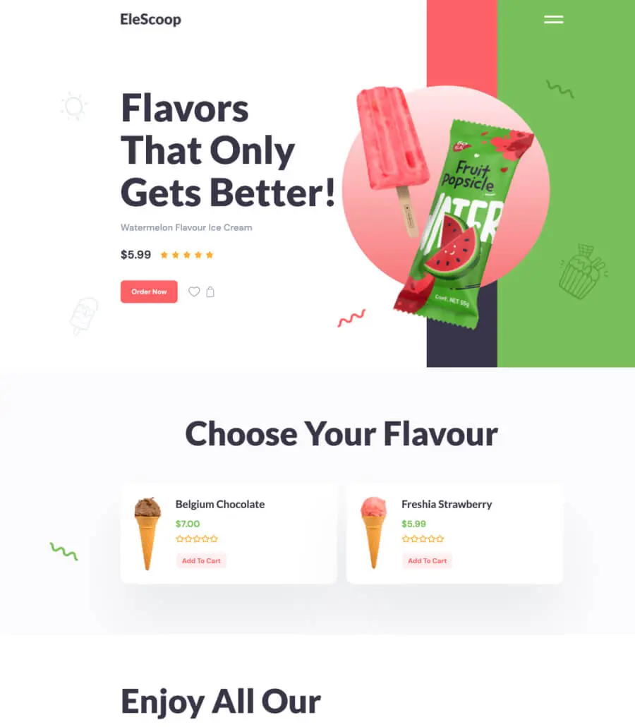 Elescoop Icecream Shop