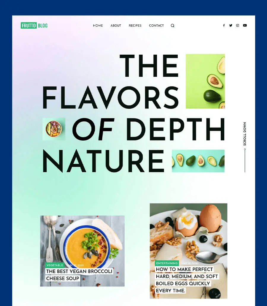 Frutto Online Food Blog