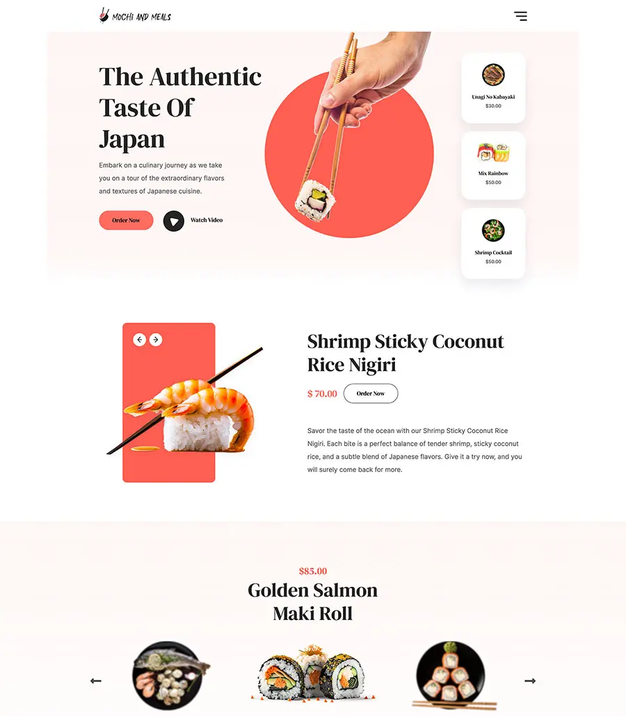 Mochi And Meals Japanese